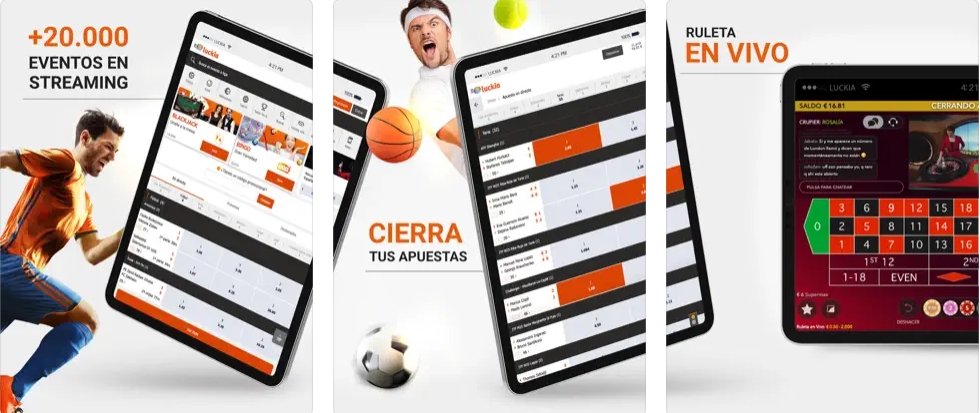 descargar app luckia ios