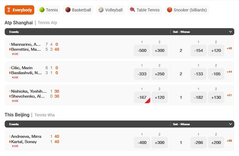 luckia live betting